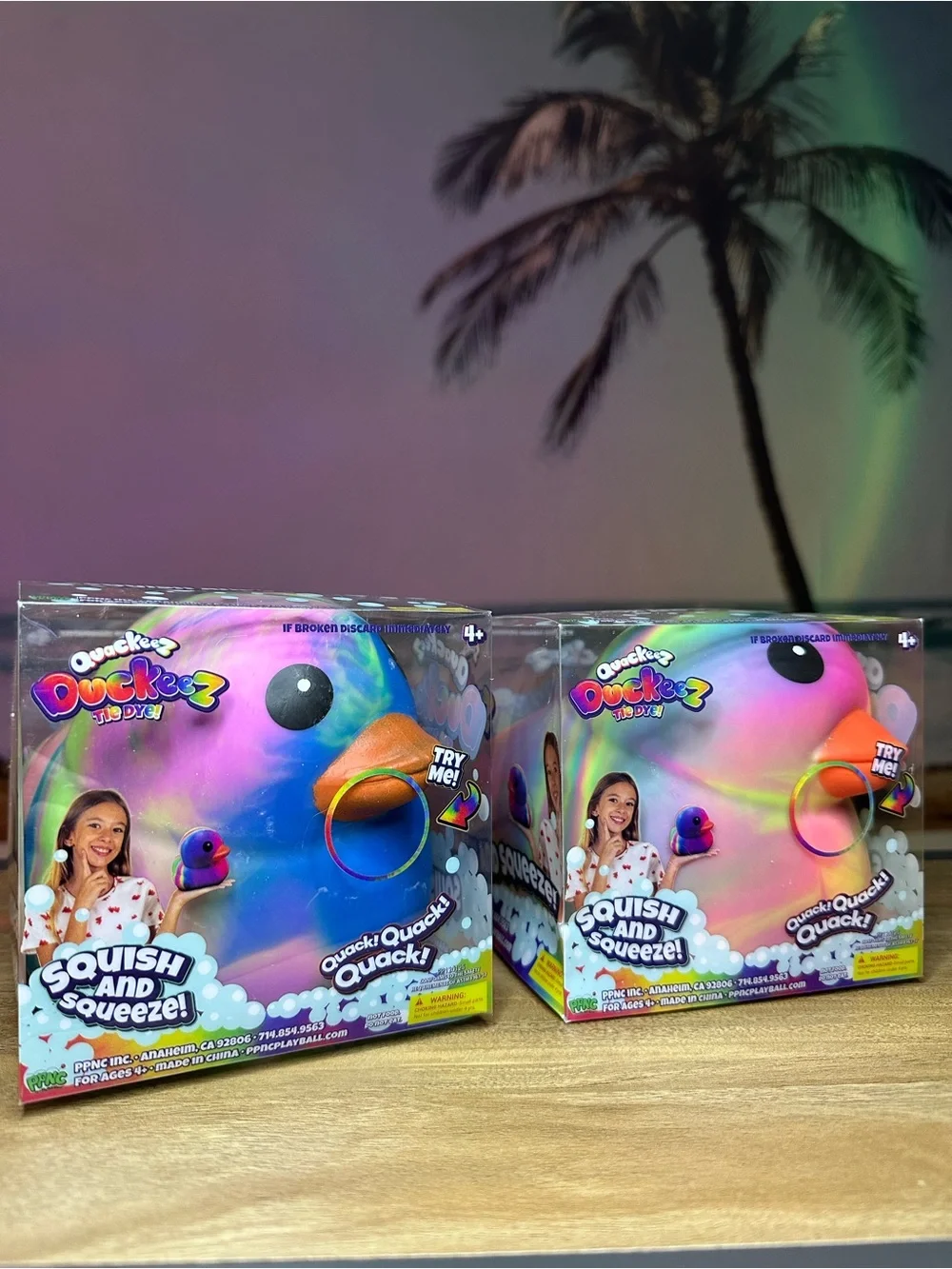 Tie-Dye Ducks